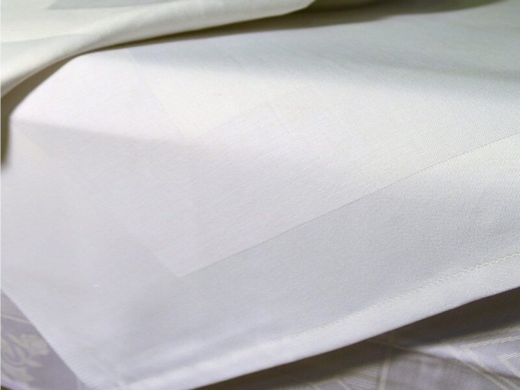 Τραπεζομάντηλο Φαγητού Λευκό Βαμβακερό Γαρύφαλλο | Γαρύφαλλο - Λευκά Είδη